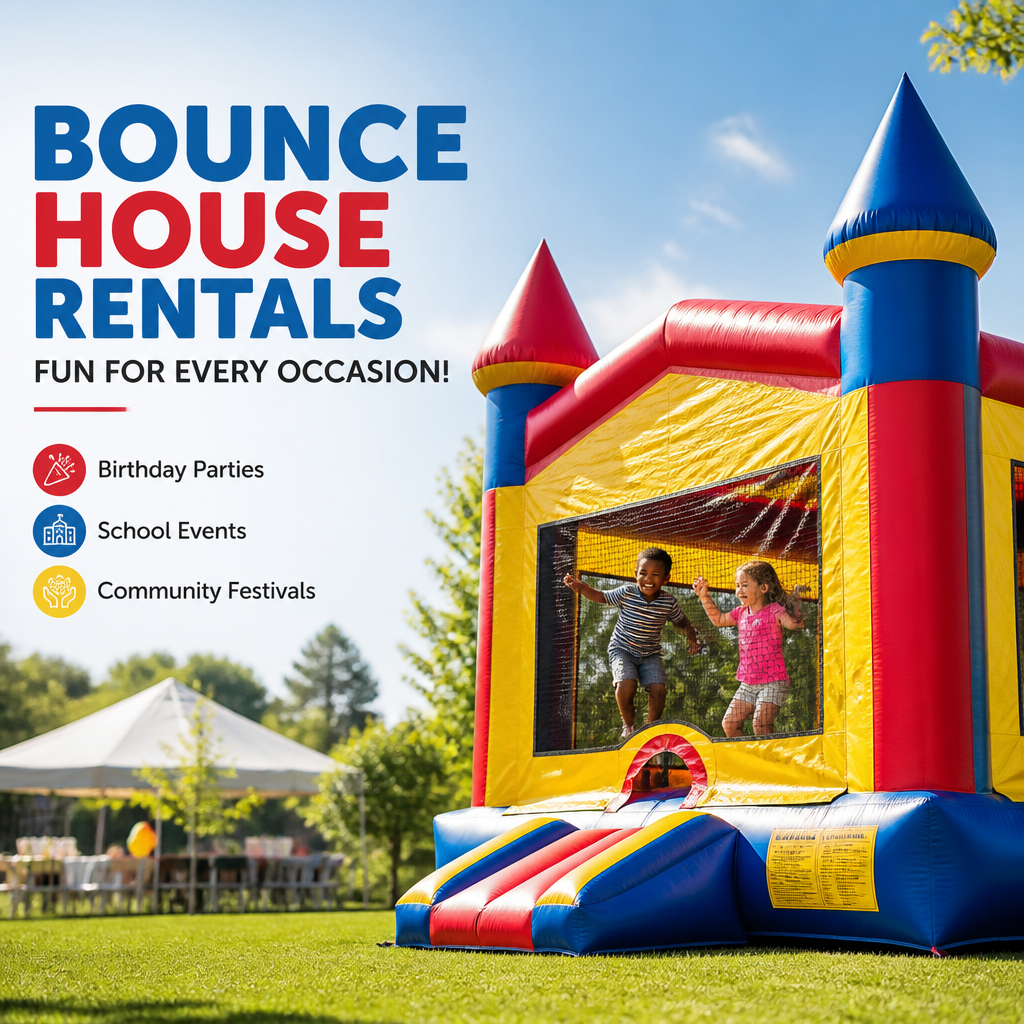 Bounce House and Waterslide Rentals in Sarasota